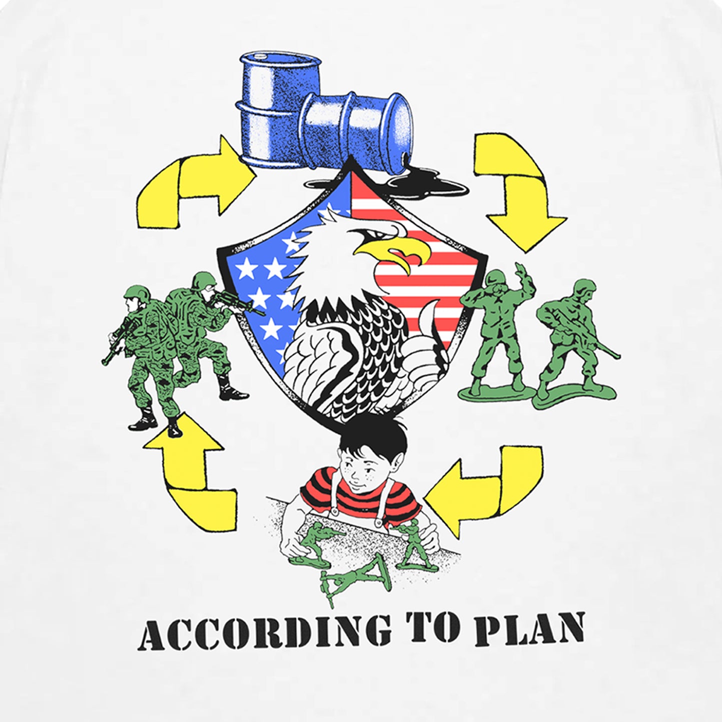According to Plan T-Shirt