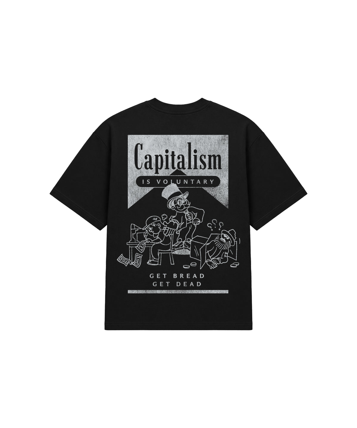 Get Bread / Get Dead Tee Black