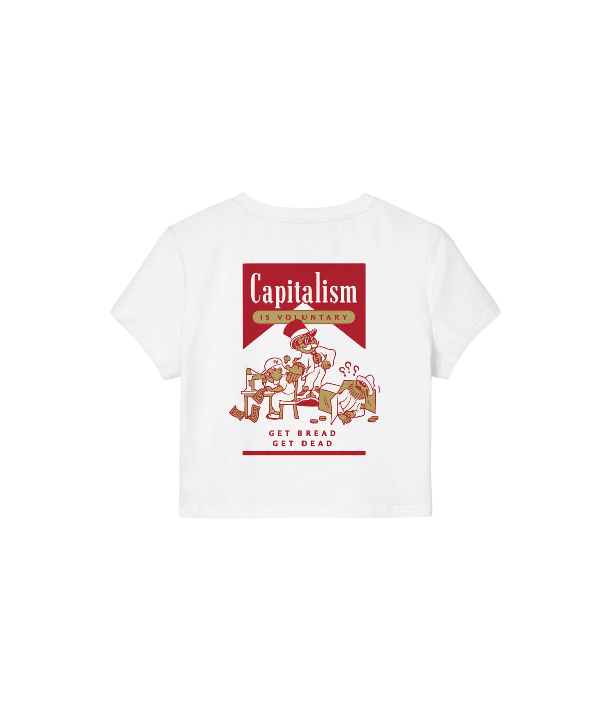 Get Bread / Get Dead Cropped Tee